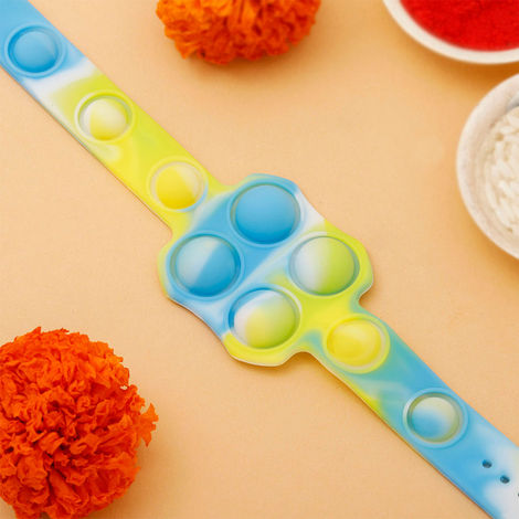 IGP Blue and Green Silicone Bracelet