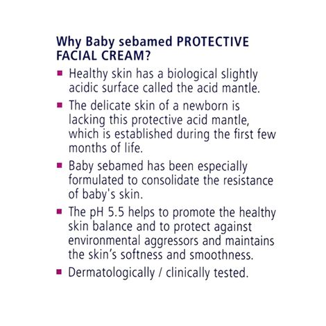Baby Sebamed Protective Facial Cream