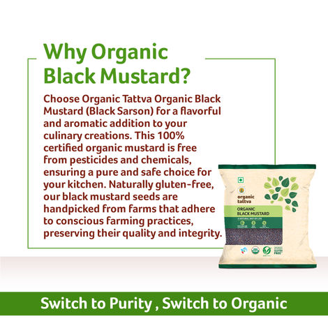 Organic Tattva Black Mustard