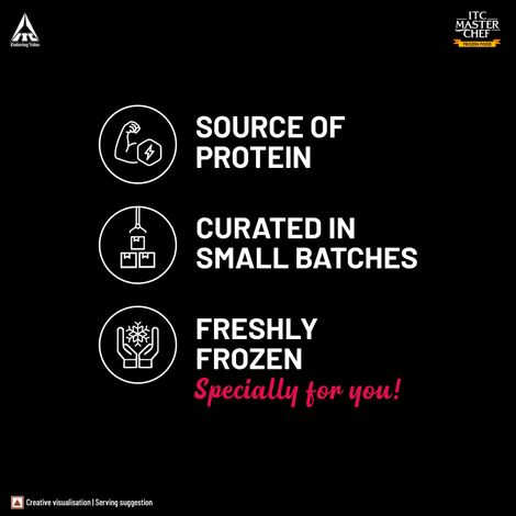 ITC Master Chef Desi Style Chicken Patty | Goodness of Protein | No Added Preservatives | 6 pieces