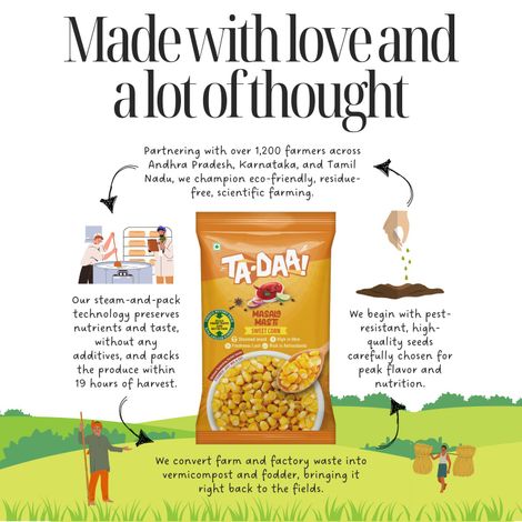 Tadaa Sweet Corn Kernels Masala Masti