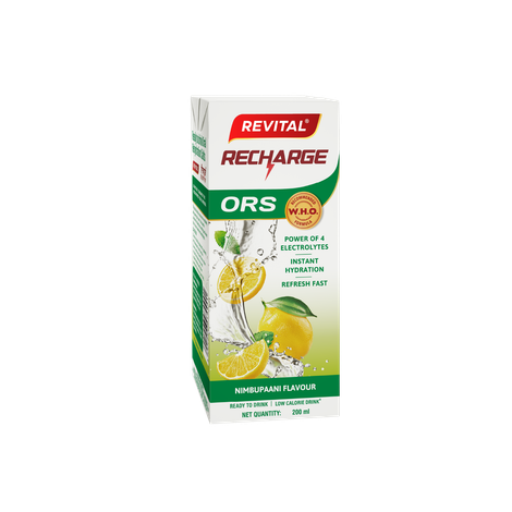 Revital Recharge ORS - Nimbu Pani Flavour