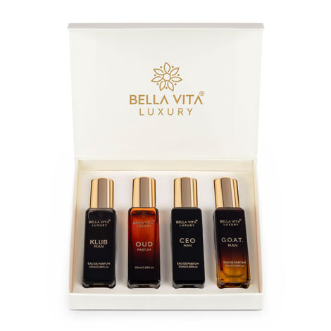 Bella Vita Organic Luxury Perfumes Gift Set For Men