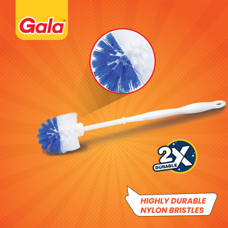 Gala Toilet Brush With Round Holder Stand