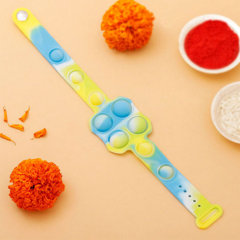 IGP Blue and Green Silicone Bracelet