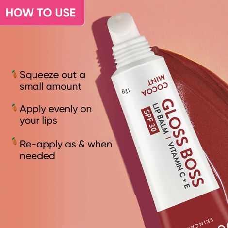 Dot & Key Gloss Boss Tinted Lip Balm SPF 30 Vitamin C + E - Cocoa Mint