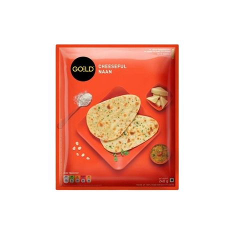 Goeld Cheese Naan (Pack of 4)