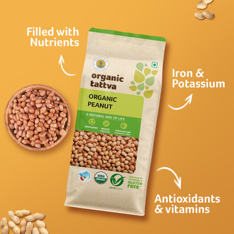 Organic Tattva Peanuts Pouch