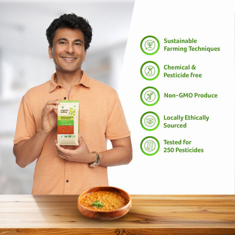 Organic Tattva Masoor Malka Whole