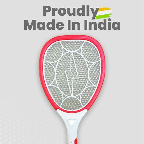 Mr. Right Rechargeable Mosquito Racket With LED | Light Rechargeable Battery