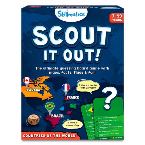 Skillmatics Board Game - Scout It Out, Guessing & Trivia Game