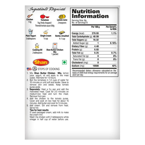 Shan Butter Chicken Masala