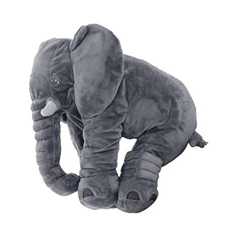 DearJoy Elephant Shaped Baby Pillow - Grey