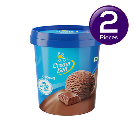 Cream Bell Sugarfree Chocolate Ice Cream Cup Combo