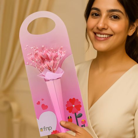 FNP Forever Blush Dry Flower Bouquet