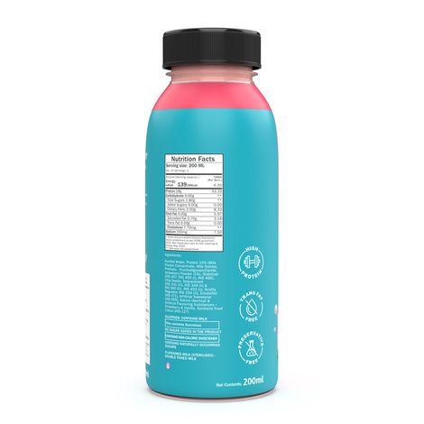 Phab 18g Protein Strawberry and Cream Milkshake