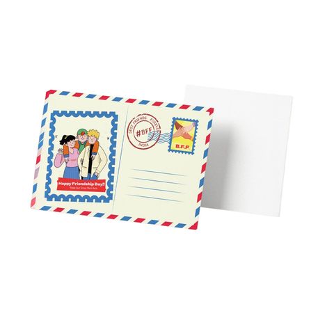 Mad Over Print Postcard