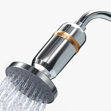 Lifelong Water Softner 20 Stage Filter Chrome and Copper Finish Removes Water Hardness