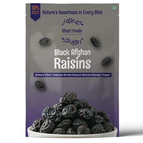 Khari Foods Black Raisins Dried