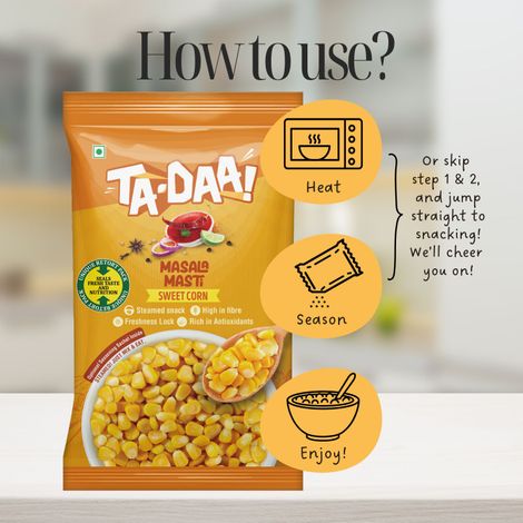 Tadaa Sweet Corn Kernels Masala Masti