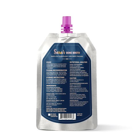 HUFT Sara's Bone Broth Dog Food Pack