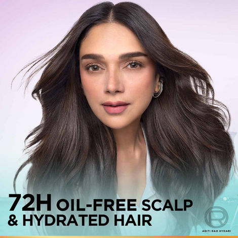 L'Oreal Paris Hyaluron Pure 72H Purifying Shampoo For Fresh Scalp & Hydrated Hair