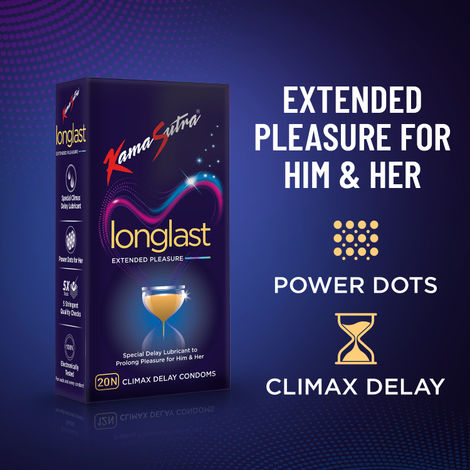 KamaSutra Longlast Condoms for Men