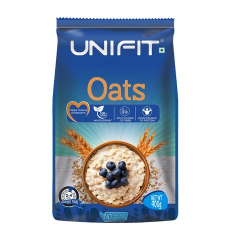 Unifit Oats | High Fiber and Protein | Healthy Breakfast Choice