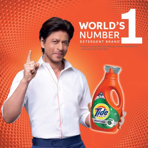 Tide Matic Front Load Detergent Liquid 850ml | Stain Removal in Washing Machine