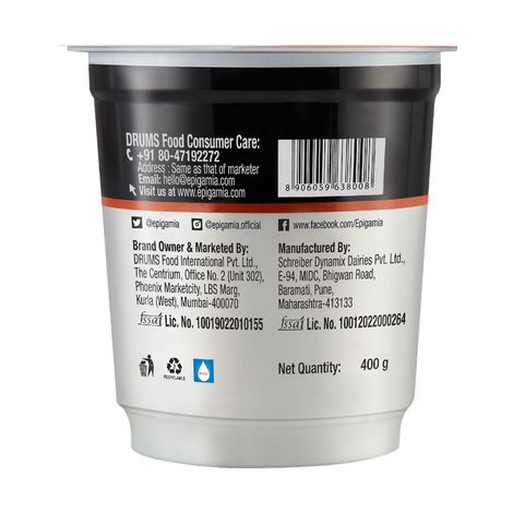 Epigamia Lactose Free Curd