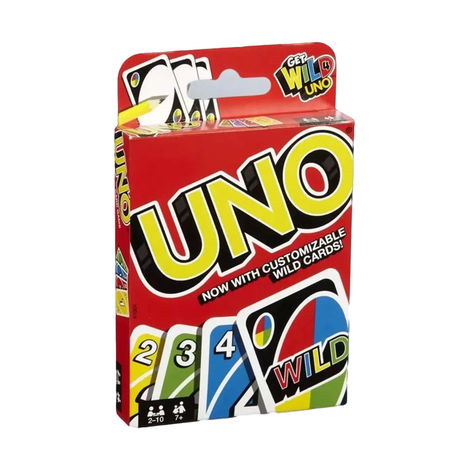 Mattel Games Uno Playing Card Game