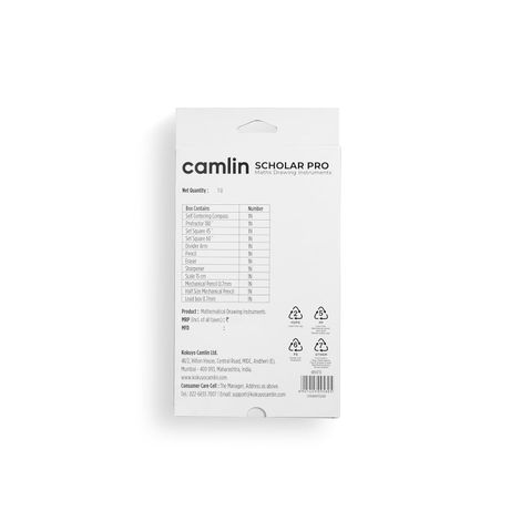 Camlin Scholar Pro Premium Geometry Box