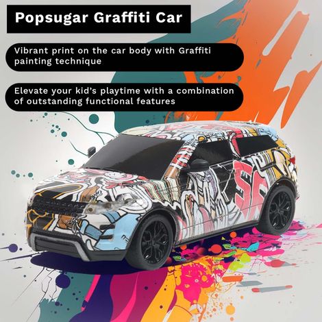 Frendo 1:24 Hi Speed Remote Control Car - Rov Grafitti - Multicolour