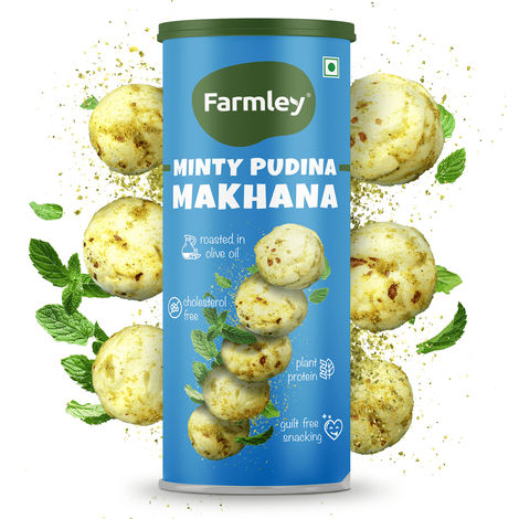 Farmley Minty Pudina Makhana Roasted In Olive Oil