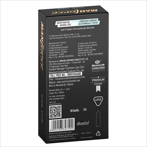 Manforce King Thin | Ultra Thin Condom for Natural Feel