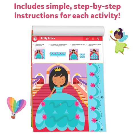 Skillmatics Snip Snip -Unicorn & Princesses