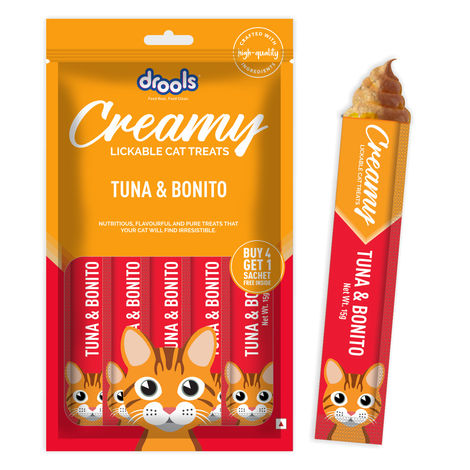 Drools Creamy Lickable Cat Treat - Tuna & Bonito