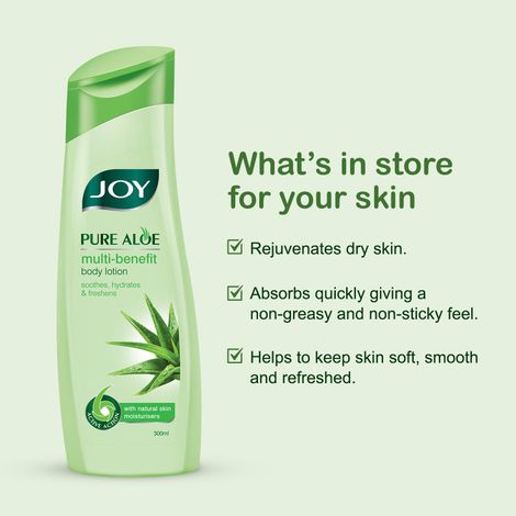 Joy Pure Aloe Body Lotion For All Skin Types