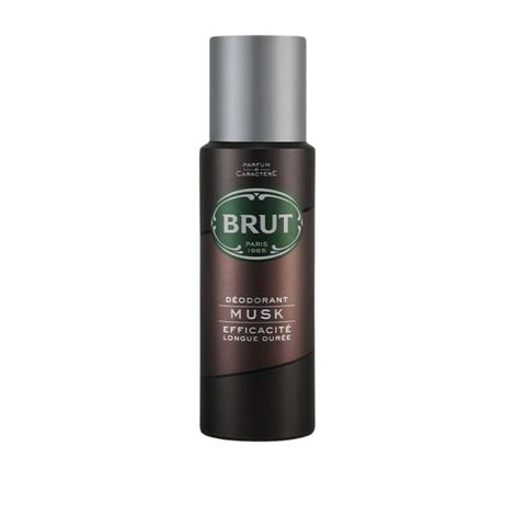Brut Musk Deodorant Spray For Men, Long-Lasting Musky Fragrance, Imported