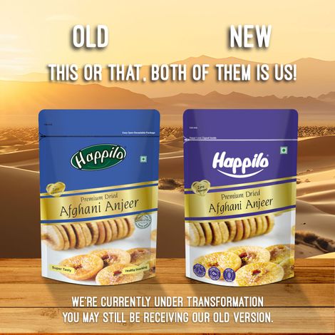 Happilo Premium Afghani Dried Anjeer|Dried Figs|Dry Fruits