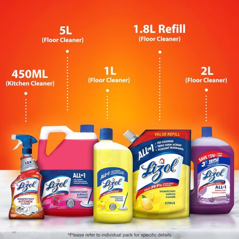Lizol Kitchen Cleaning Spray | Cleans Stove, Chimney & Sink
