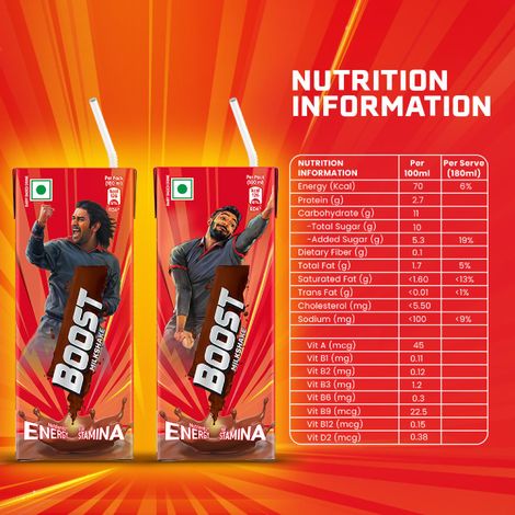 Boost Chocolate Milkshake Combo 