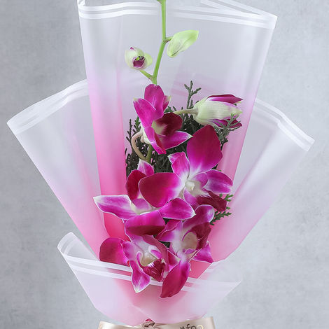 FNP Single Purple Orchid Bouquet