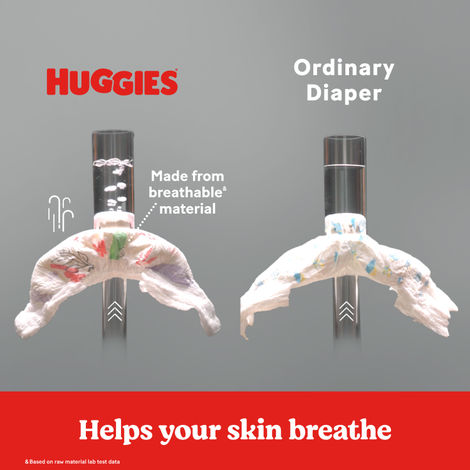 Huggies Complete Comfort Wonder Baby Diapers | Pant Style | L | 64 pcs