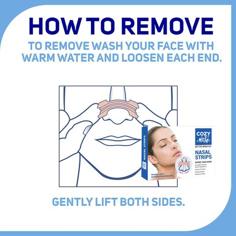 Cozy Nose Better Breathe Nasal Strips Pack Of 10