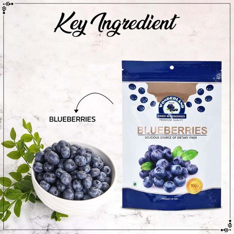 Wonderland Foods Dried Blueberries