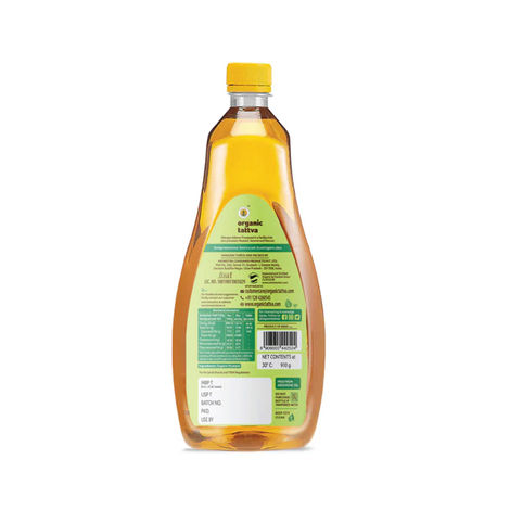 Organic Tattva Mustard (Sarson) Cold Pressed Oil | Healthy Cooking Oil