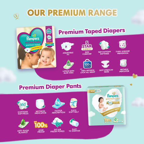Pampers Active Baby Diapers | Taped Style | L | 78 pcs