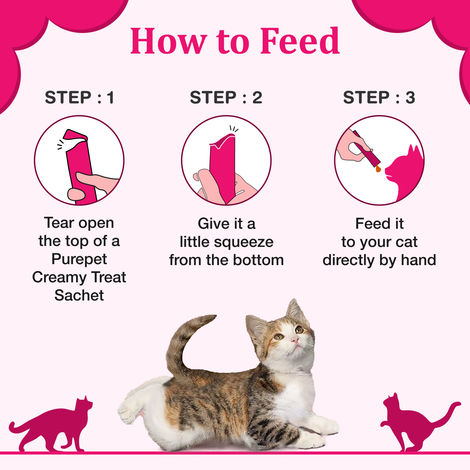 Purepet Creamy Cat Lickable Cat Treat - Tuna & Bonito