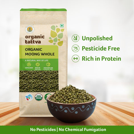 Organic Tattva Moong Dal Whole